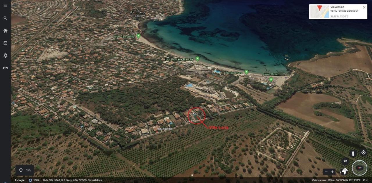 Villa Lucia With Salt Pool Fontane Bianche Exterior foto