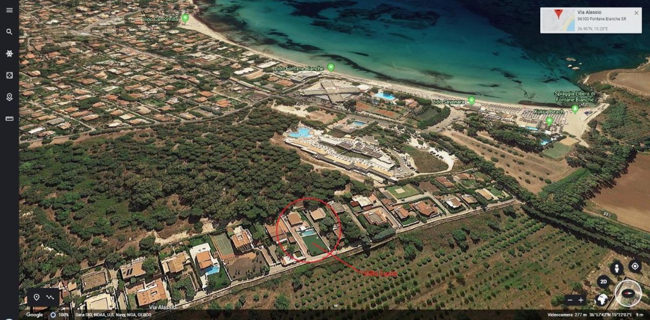 Villa Lucia With Salt Pool Fontane Bianche Exterior foto